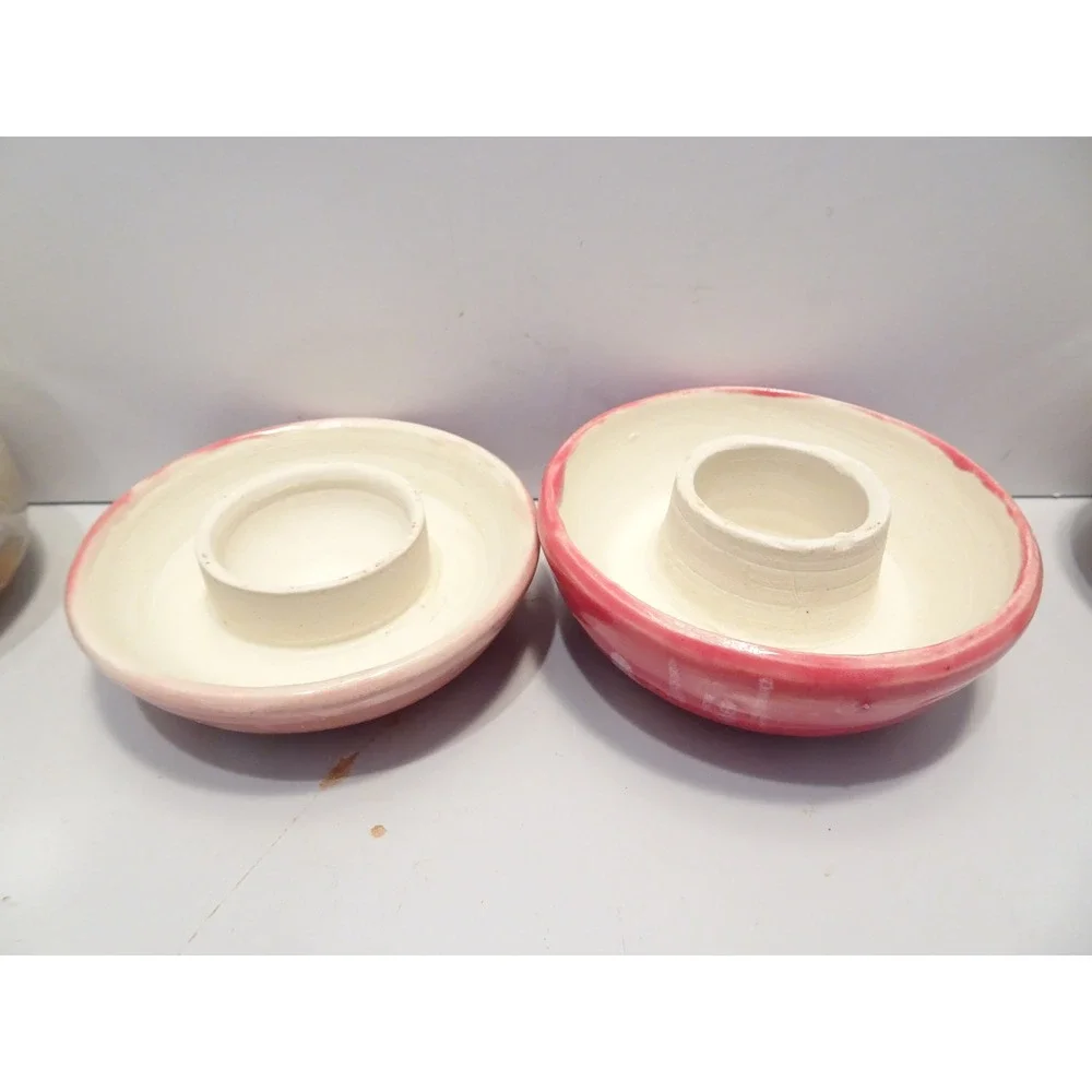 Handmade ceramic mushroom